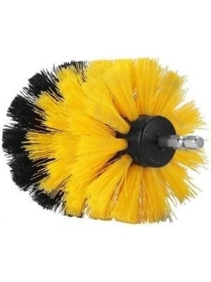 3lü Matkap Ucu Banyo Küvet Duşakabin Araba Tekerliği Koltuk Yıkama Temizleme Fırçası Seti, Renkli, Küçük