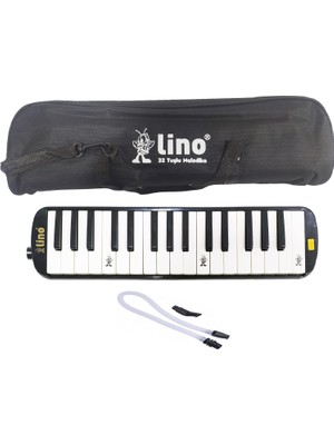 Melodika 32 Tuşlu Bez Çanta Siyah