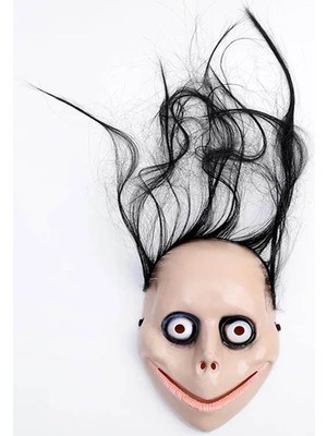 Go İthalat Korkunç Ürpertici Uzun Saçlı Momo Maskesi 24X16 cm (5440)