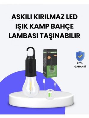 Marsilyan Çok Yönlü Asma Kancalı Kamp Işığı