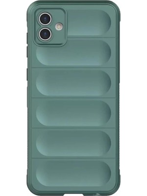 Nexgen Samsung Galaxy A05 Kılıf Optimum Silikon - Koyu Yeşil