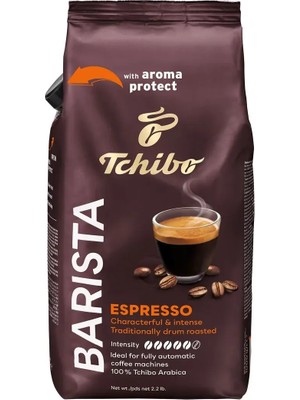 Tchibo Barista Espresso Çekirdek Kahve 1000 gr Almanya Menşeli Yoğun Aroma ve Lezzet