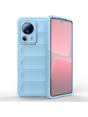 Nexgen Xiaomi Mi 13 Lite Kılıf Optimum Silikon - Sky Blue