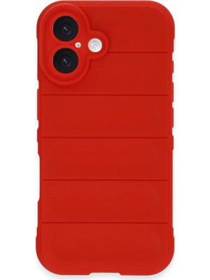 Nexgen Iphone 16 Kılıf Optimum Silikon - Kırmızı