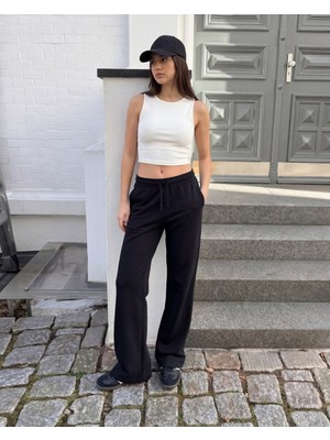 LTB Flare Paça Basic Lacivert Eşofman