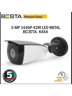 Karahanbey 5 1440P 42 LED Metal Kasa Ahd Güvenlik Kamerası KD-2209