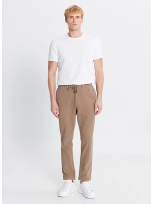 Altınyıldız Classics Kahverengi Erkek Slim Fit Pantolon ACE001252269_KHV