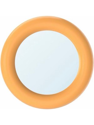 IKEA Humlesjön Vantuzlu Ayna, Turuncu, 25 Cm.