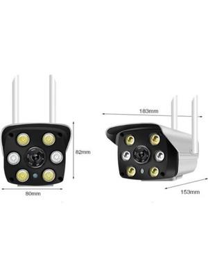 Karahanbey 2 Çift Antenli Wifi Dış Mekan Güvenlik Kamerası KD-1702
