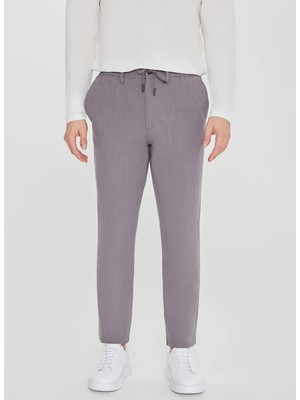 Altınyıldız Classics Füme Erkek Slim Fit Pantolon ACE001252269_FUM