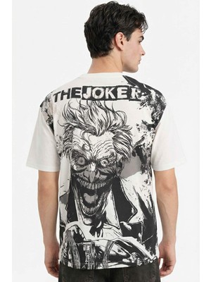 DeFacto Justıce League Boxy Fit Sırt Baskılı Tişört C6532AX26SP