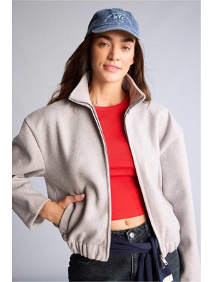 DeFacto Fermuarlı Kısa Mont H7122AX26SP