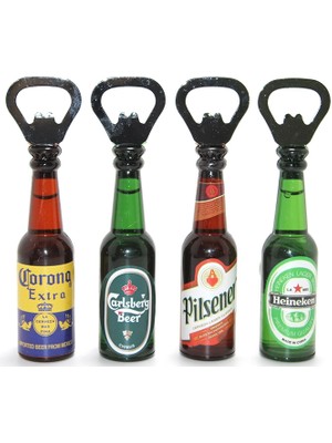 Livenda Mini Içecek Şişesi Tasarımlı Magnetli Şişe Açacağı - Model 1