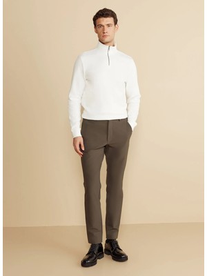 Brooks Brothers Haki Erkek Standart Pantolon BBFW25MPT008