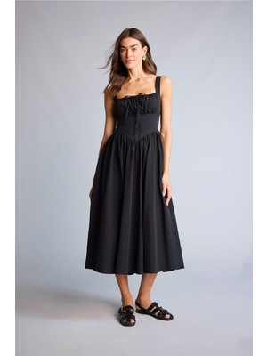 DeFacto Askılı Midi ELBISE H6587AX26SP