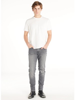 Ted Baker Normal Bel Slim Paça Slim Fit Koyu Gri Erkek Pantolon TBMRDN1015