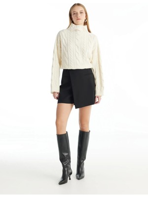 Ted Baker Siyah Kadın Standart Etek TBWRSK1002-1