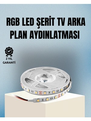 Marsilyan Müzikle Senkronize LED Şerit Tv Aydınlatma