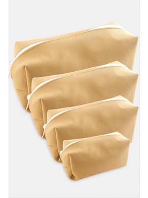 Starseven 4 Adet El Tutmalı Makyaj Çantası