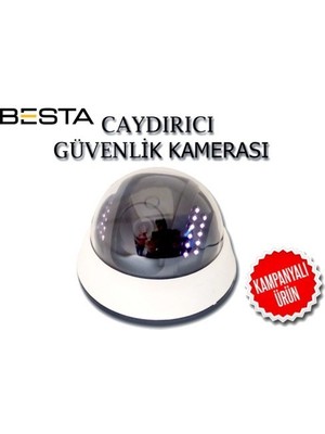 Twin Store LED Işikli Caydirici Dome Güvenli̇k Kamerasi KD-1789