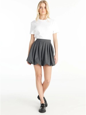 Ted Baker Antrasit Kadın Standart Etek TBWRSK1009