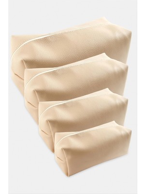 Starseven 4 Adet El Tutmalı Makyaj Çantası