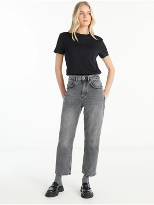 Ted Baker Normal Bel Tapered Fit Antrasit Kadın Pantolon TBWRDN1036