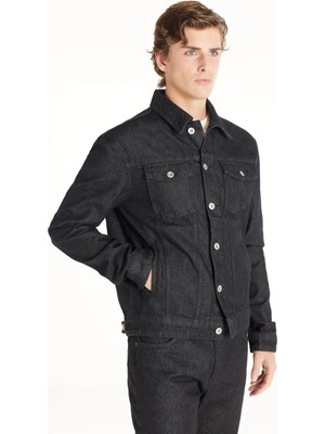 Ted Baker Rahat Siyah Erkek Düz Ceket TBMRDN1009