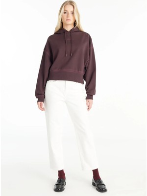 Ted Baker Normal Bel Tapered Fit Kırık Beyaz Kadın Pantolon TBWRDN1036-1
