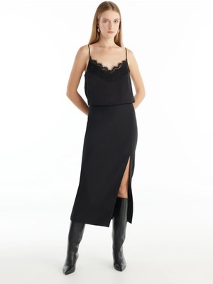 Ted Baker Siyah Kadın Kalem Etek TBWRSK1003