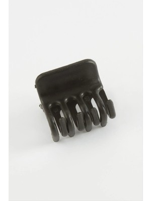 Starseven Düz Siyah Renkli Mandal Toka 4 cm