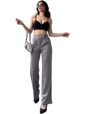 Rory Palazzo Pantolon - Gri