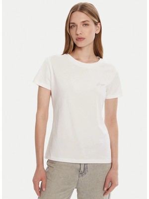 Boss Beyaz Kadın T-Shirt 50549184