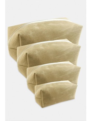 Starseven 4 Adet El Tutmalı Makyaj Çantası