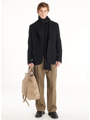 Ted Baker Standart Siyah Erkek Düz Ceket TBMRJC1020