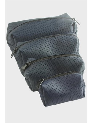 Starseven 4 Adet El Tutmalı Makyaj Çantası