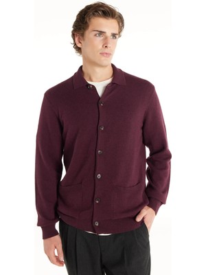 Ted Baker Bordo Erkek Hırka TBMRKW1070