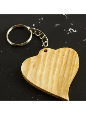 Starseven Ahşap Anahtarlık