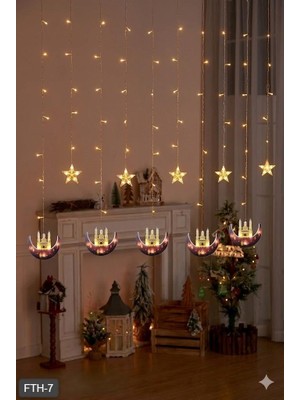 Çarşı Point Ramazan Perde LED Işık 3 Metre