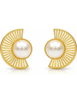 Treasure&co. Altın Kadın Küpe TCOY-009