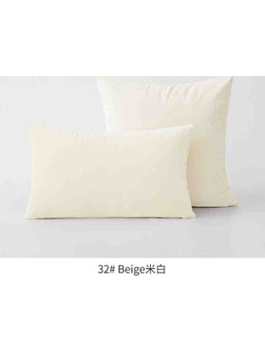 Ayzen Home 2li Kadıfe Kırlent Kılıfı Düz Renk