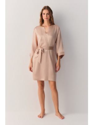 Suwen Silky Ipek Kısa Sabahlık