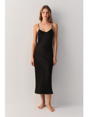 Suwen Silky Ipek Uzun Gecelik