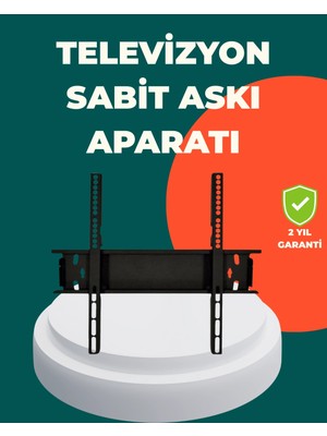 Derin Stok 32-65 Inç LCD LED Tv Askı Atı 75 kg Taşıma Güçlendirilmiş Çelik