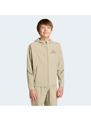 Adidas Sportswear KC1955 Z.N.E. Woven Travel Cover Up Track Top