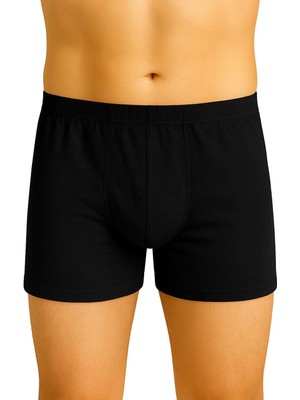 İlkyaz Fashion  Siyah Mı Emay 6810 Arjantin Erkek Boxer