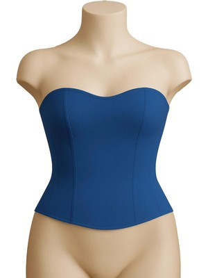 İlkyaz Fashion  Mavi Mı Emay 9155 Terletici Korse Büstiyer