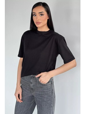 Gülseli Oversize Basıc Tişört P-00020671