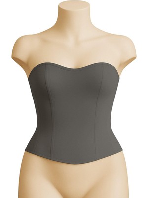 İlkyaz Fashion  Gri Mı Emay 9155 Terletici Korse Büstiyer