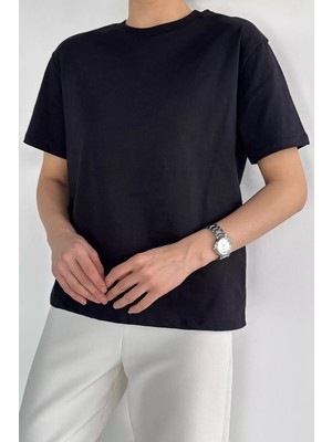 Gülseli Kadın Bisiklet Yaka Likralı Tişört P-00020630